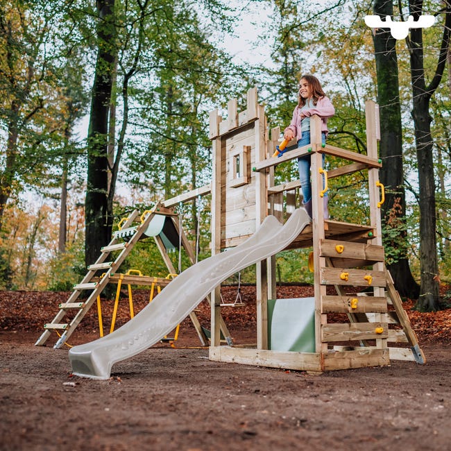 Fatmoose BoldBaron toboggan SurfSwing escalade bac à sable