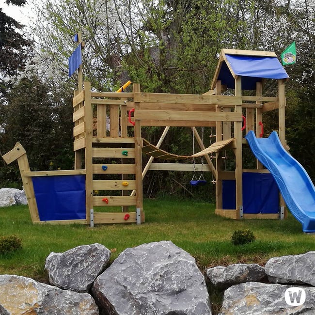 Wickey StormFlyer bateau toboggan balançoire