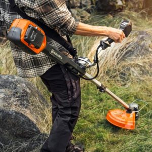 Débroussailleuse batterie HUSQVARNA 220iR – 36V – Coupe 36 cm